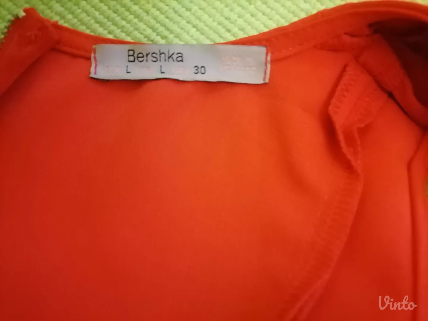 Crvena mini haljina Bershka L