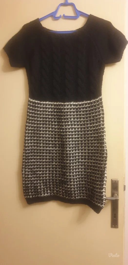 Duži prsluk kao štrikani