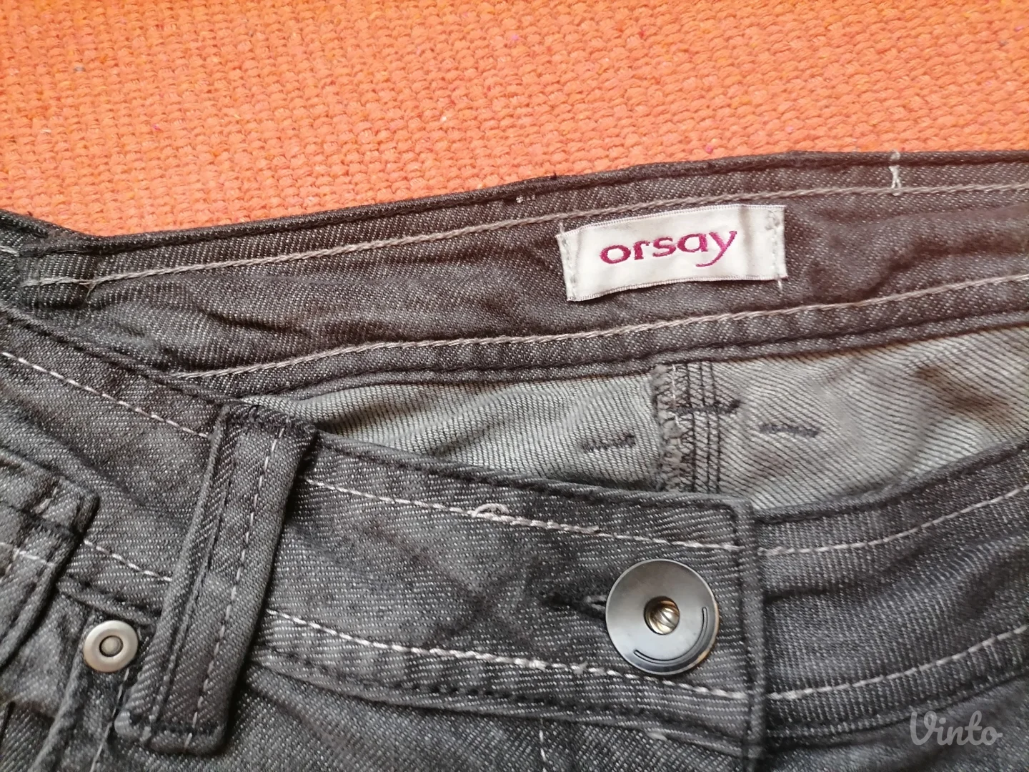 Crne farmerice Orsay 42