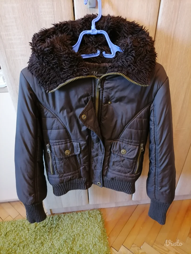 Kratka braon jaknica XL