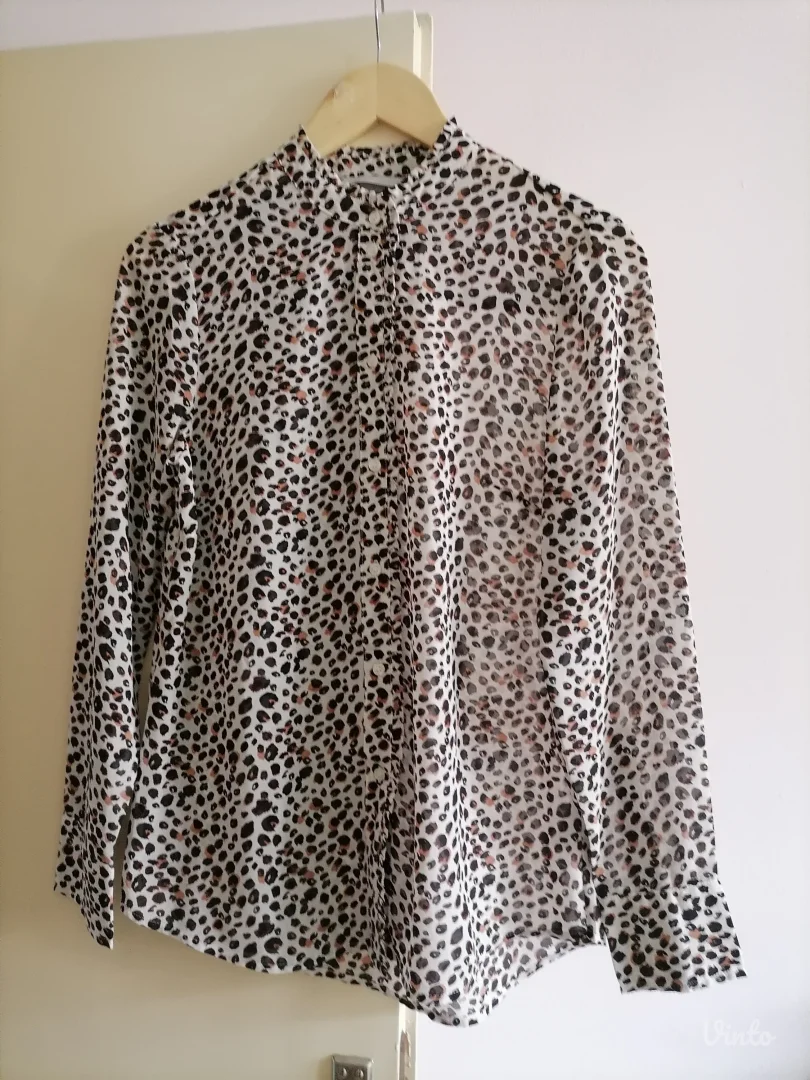 Tigrasta bluza-košulja H&M  38