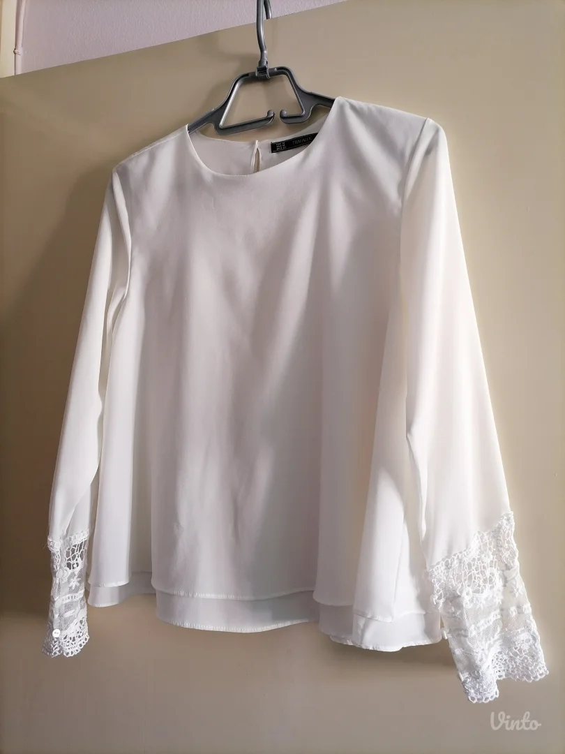 Bela bluza Zara M