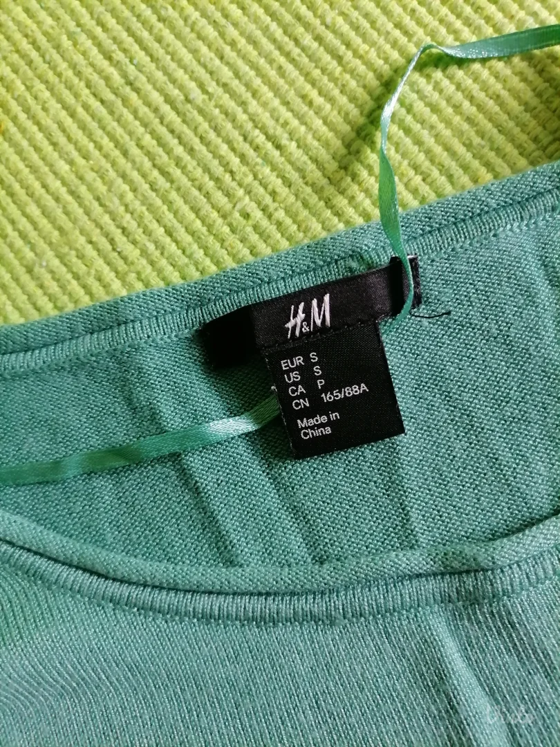 Tanji zeleni džemperić H&M   S