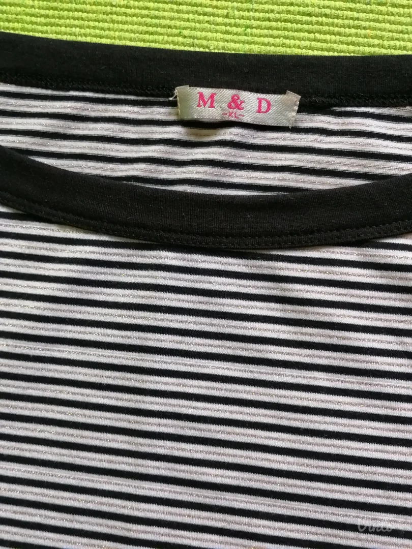 Nova prugasta majica na bretele XL