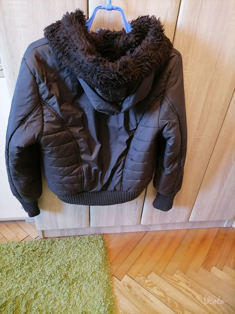 Kratka braon jaknica XL