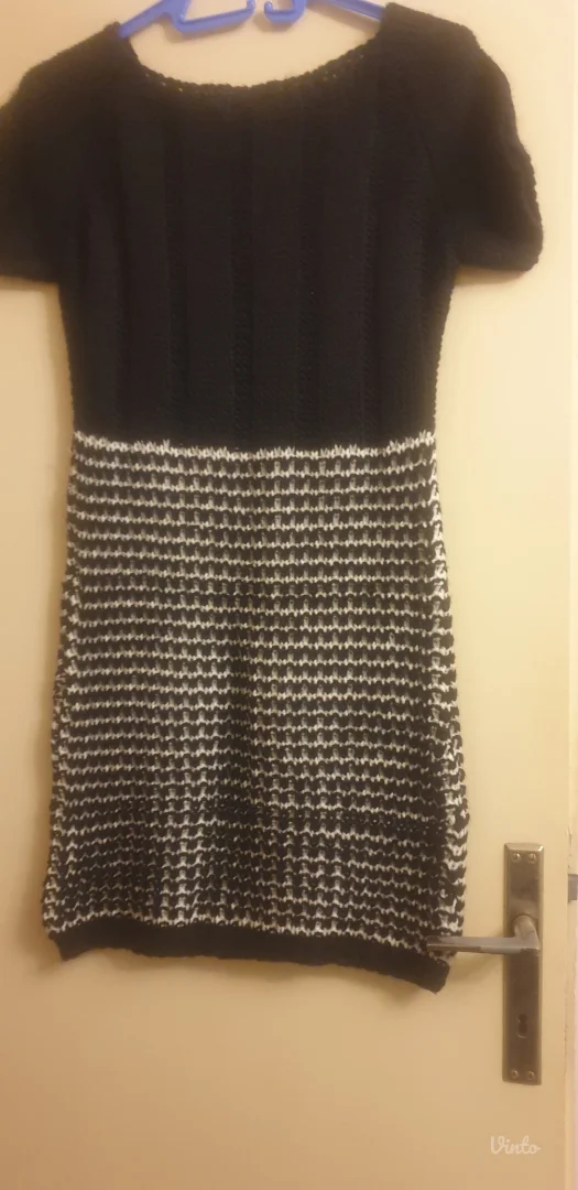 Duži prsluk kao štrikani