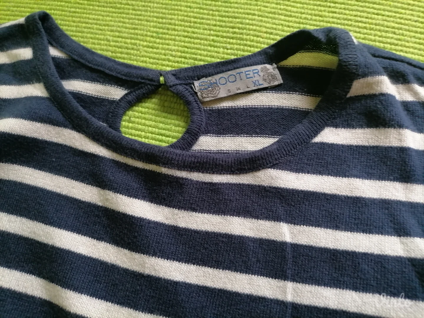 PrugastI duži pamučni džemper  SHOOTER  XL