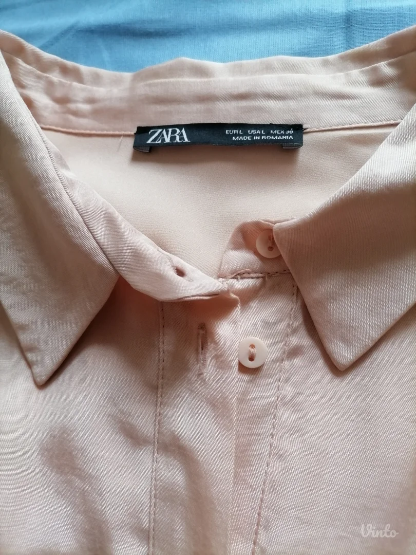 Nova mini haljina košulja Zara