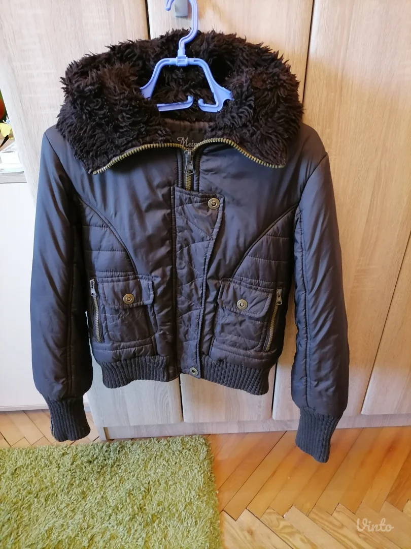 Kratka braon jaknica XL