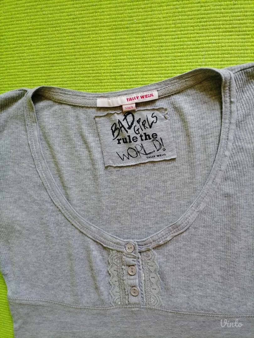 Siva majica TALLY WEiJL S/36/8