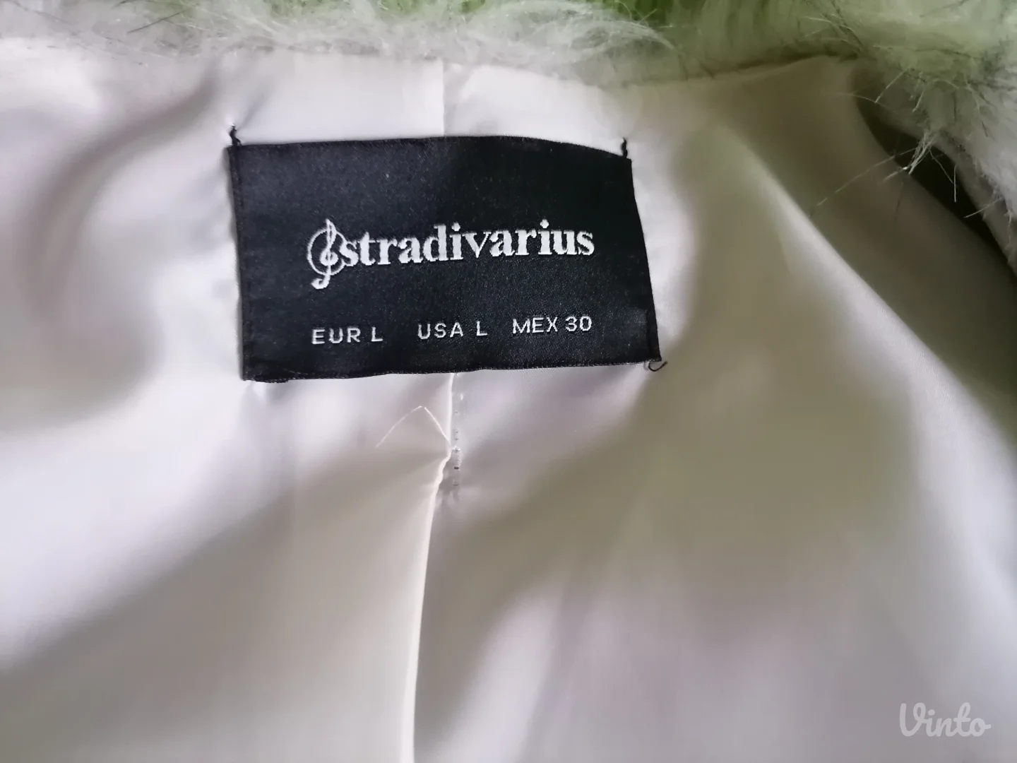 Bundica od veštačkog krzna Stradivarius  L