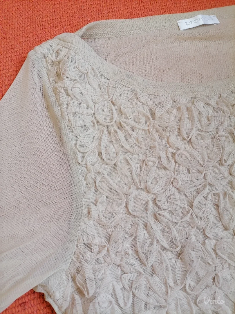 Čipkasta bluzica Promod