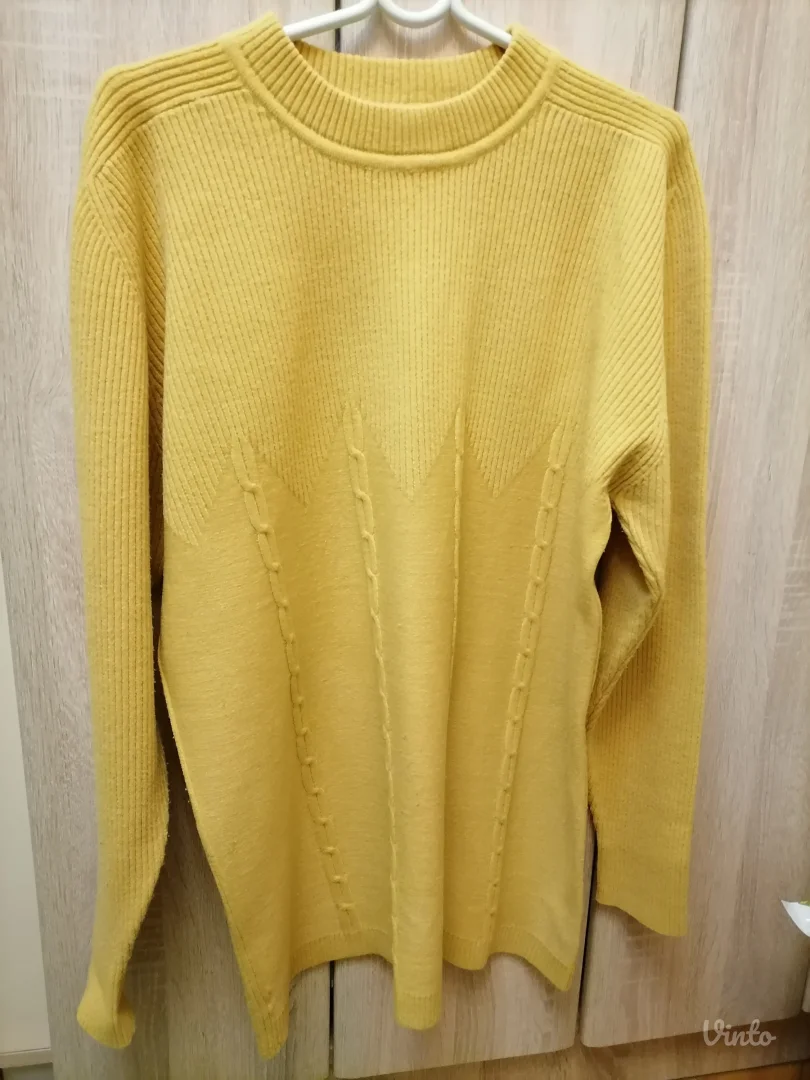 Duži žuti džemper 40