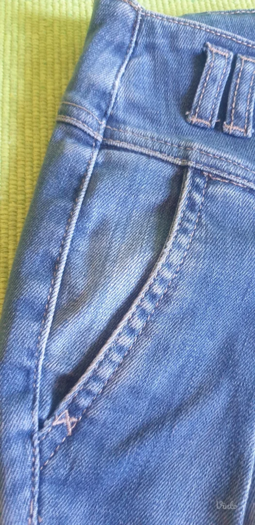 Mini teksas suknjica PULL BEAR L