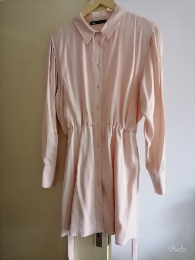 Nova mini haljina košulja Zara