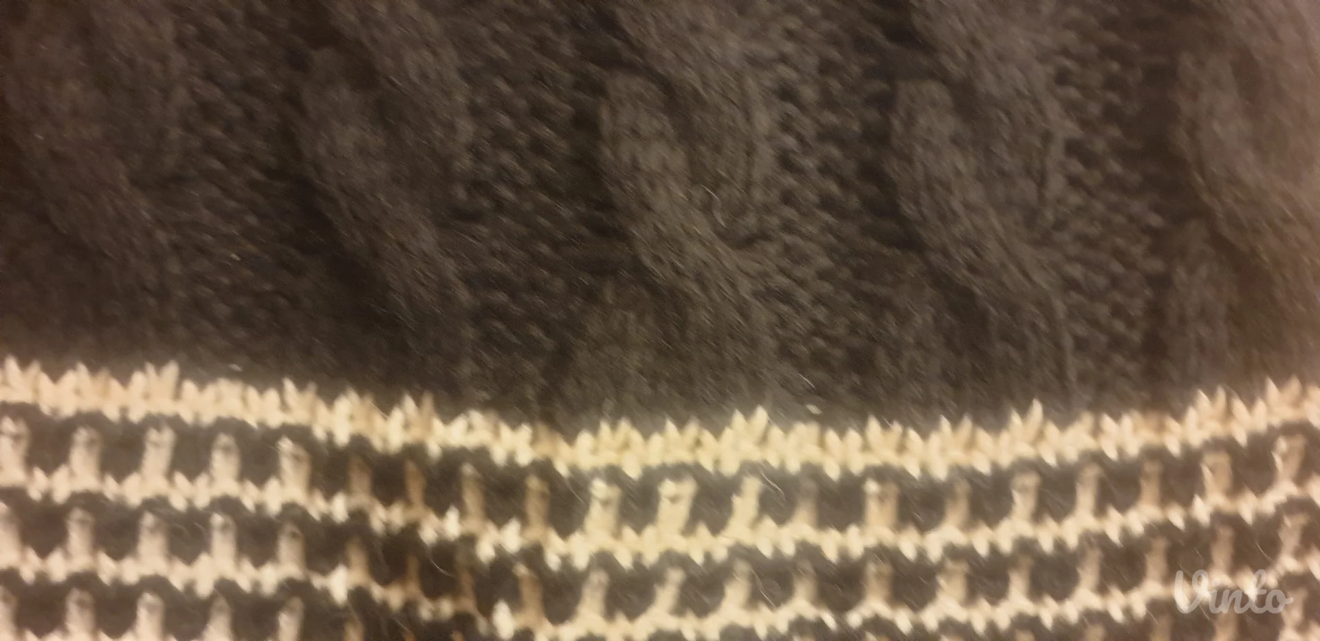 Duži prsluk kao štrikani