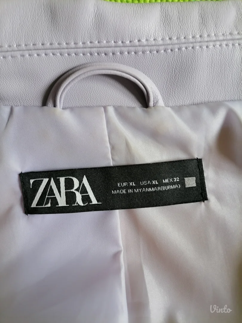 Jakna od eko kože Zara  XL