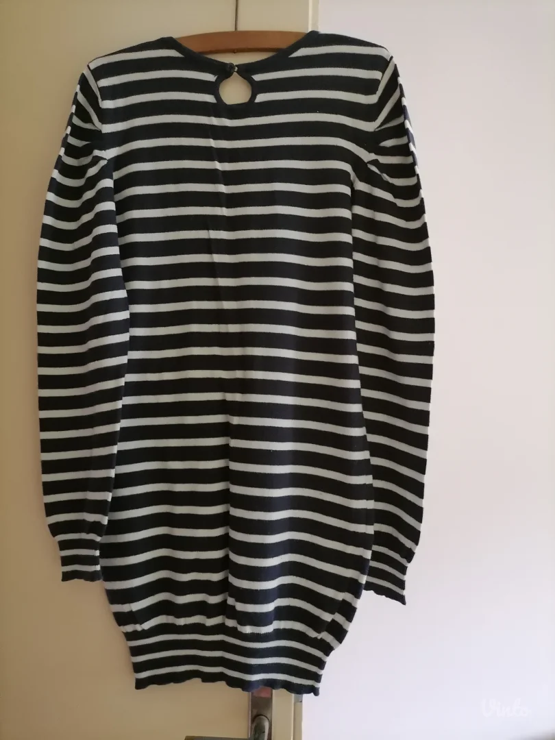 PrugastI duži pamučni džemper  SHOOTER  XL