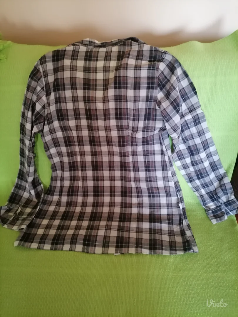 Tanja pamučna karirana košulja XL