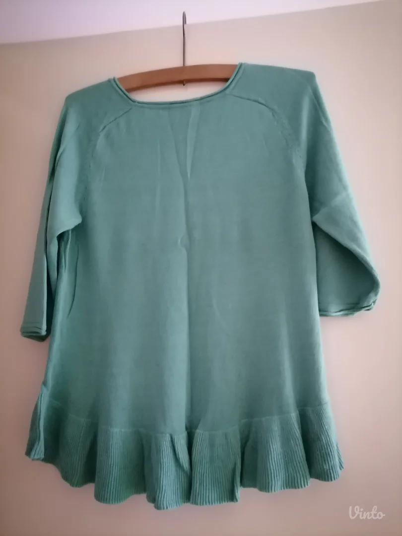 Tanji zeleni džemperić H&M   S