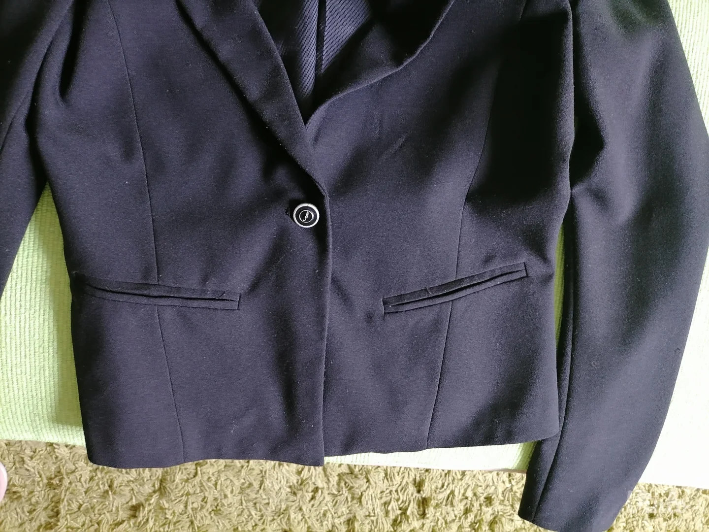 Crni kraći blejzer Stradivarius  M