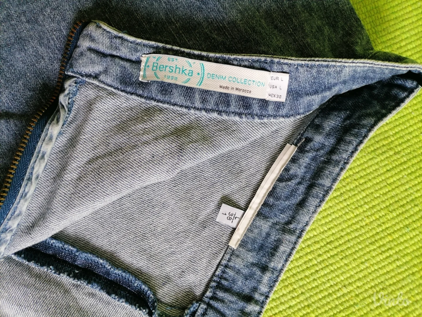 Nova teksas suknjica Bershka L