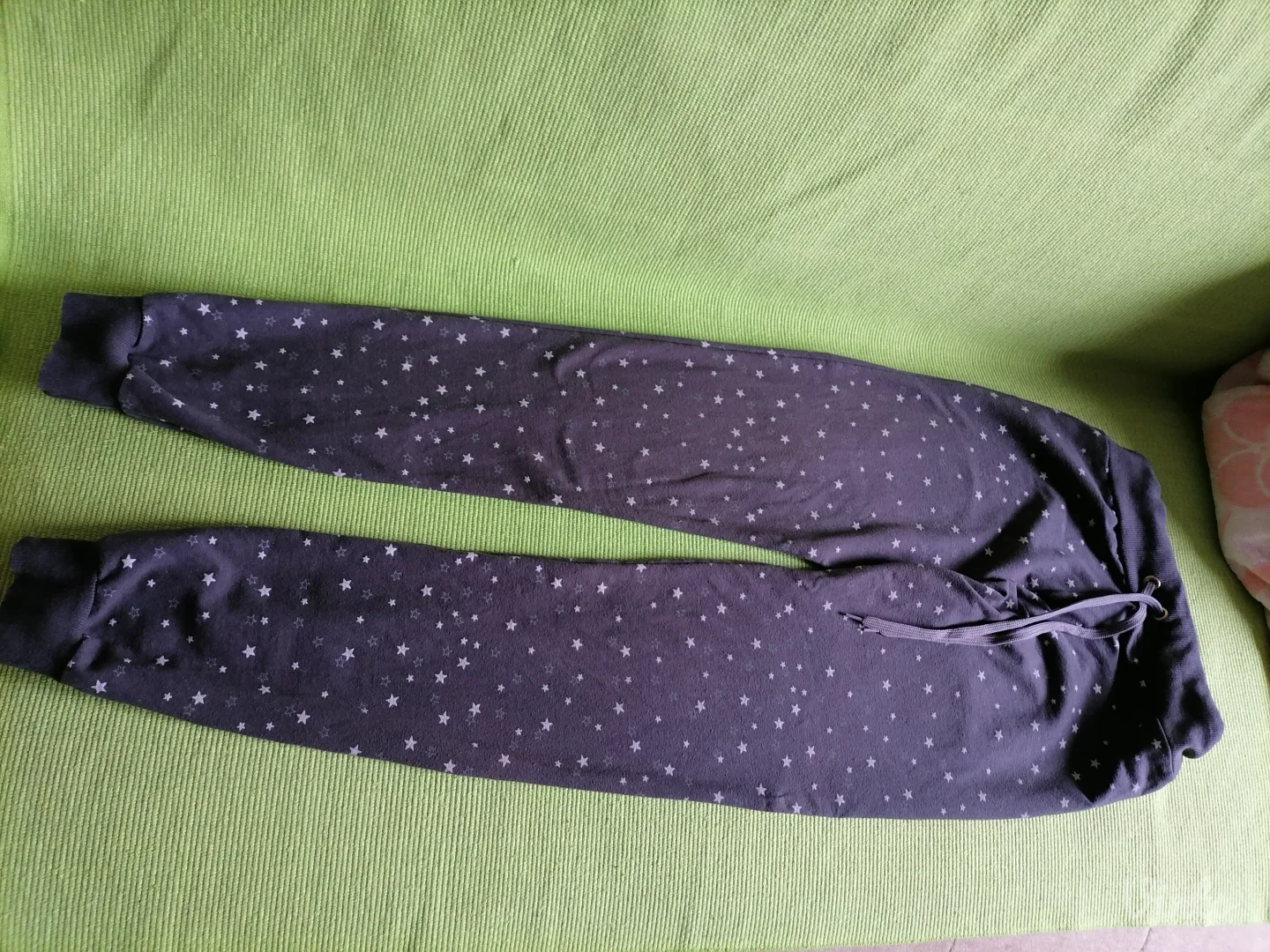 Sive helanke sa belim zvezdicama XXL