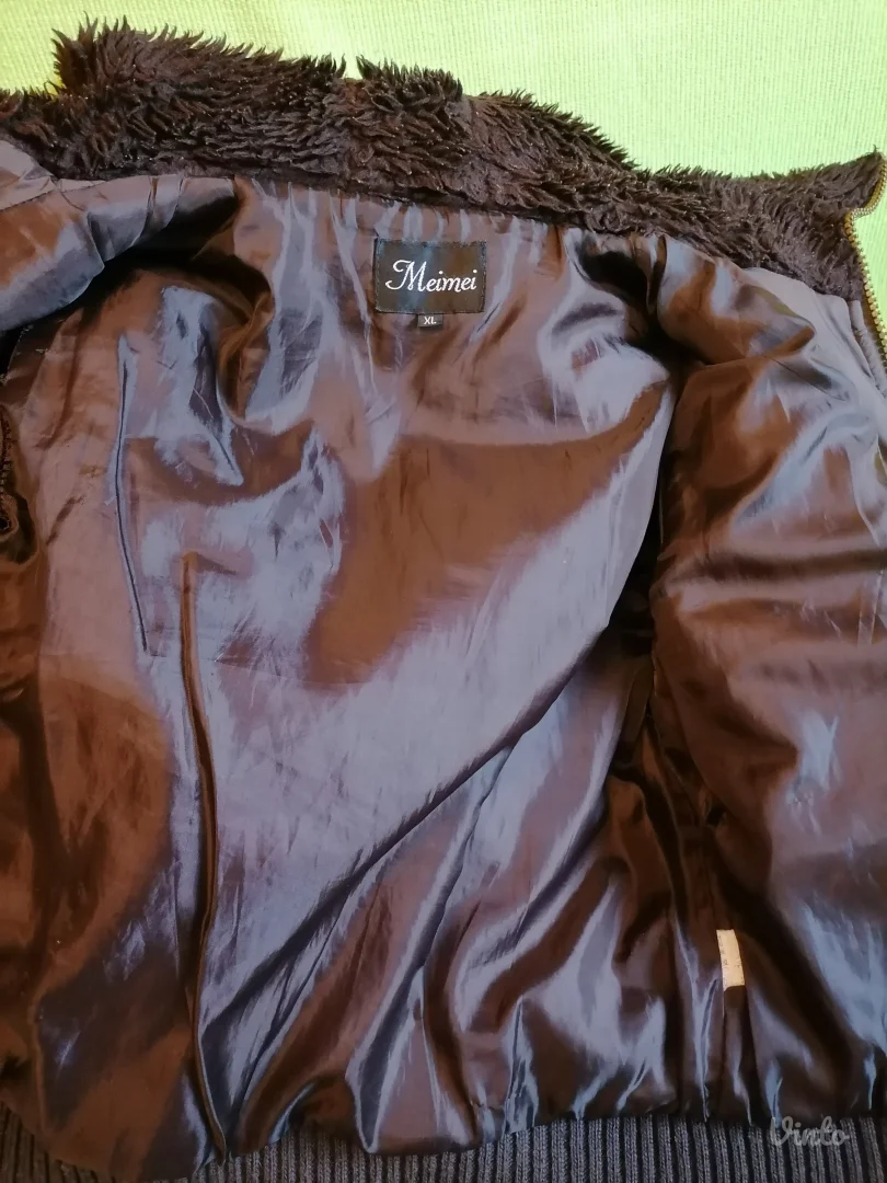 Kratka braon jaknica XL