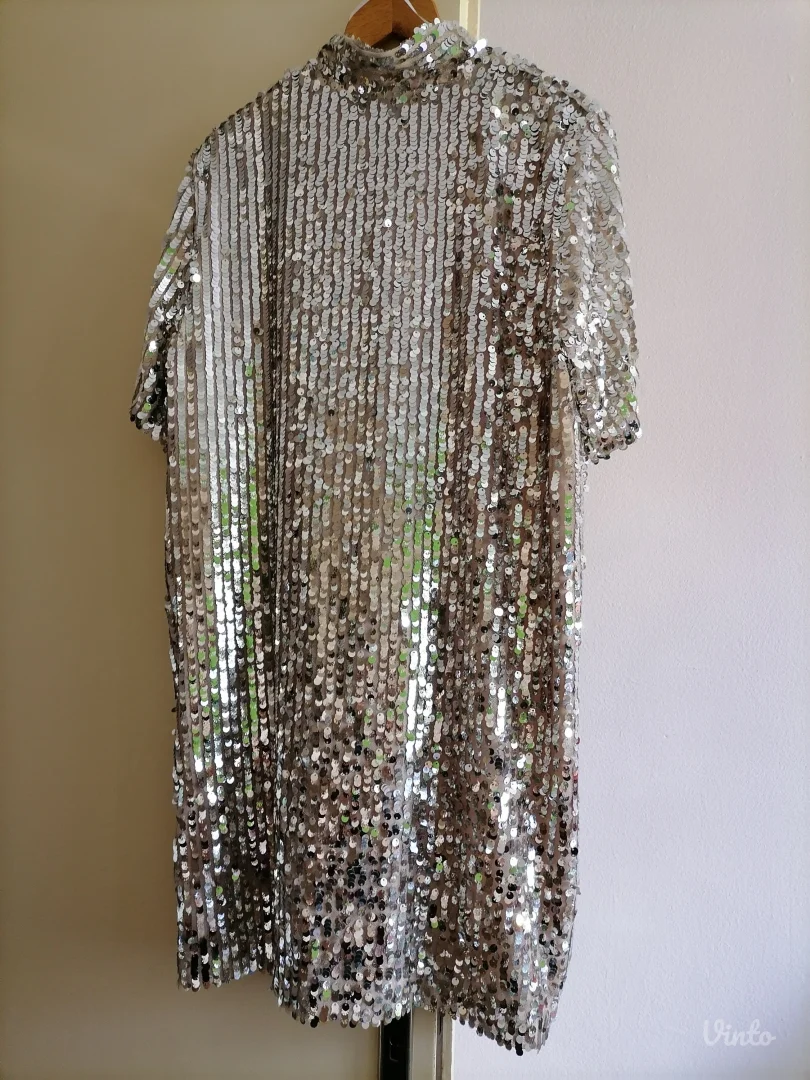 Tunika sa šljokicama Zara S