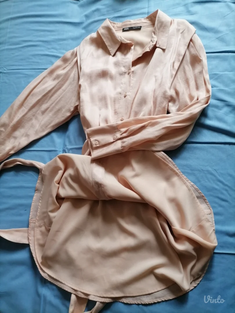 Nova mini haljina košulja Zara