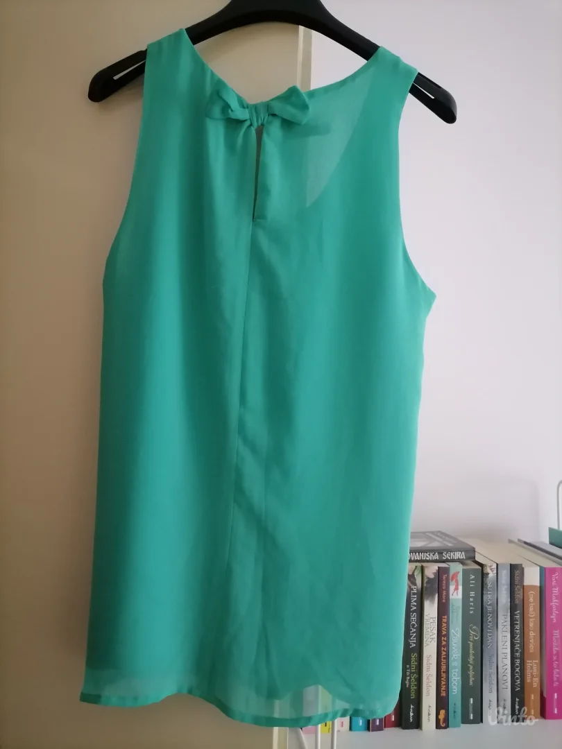 Nova tirkizna bluzica na bretele