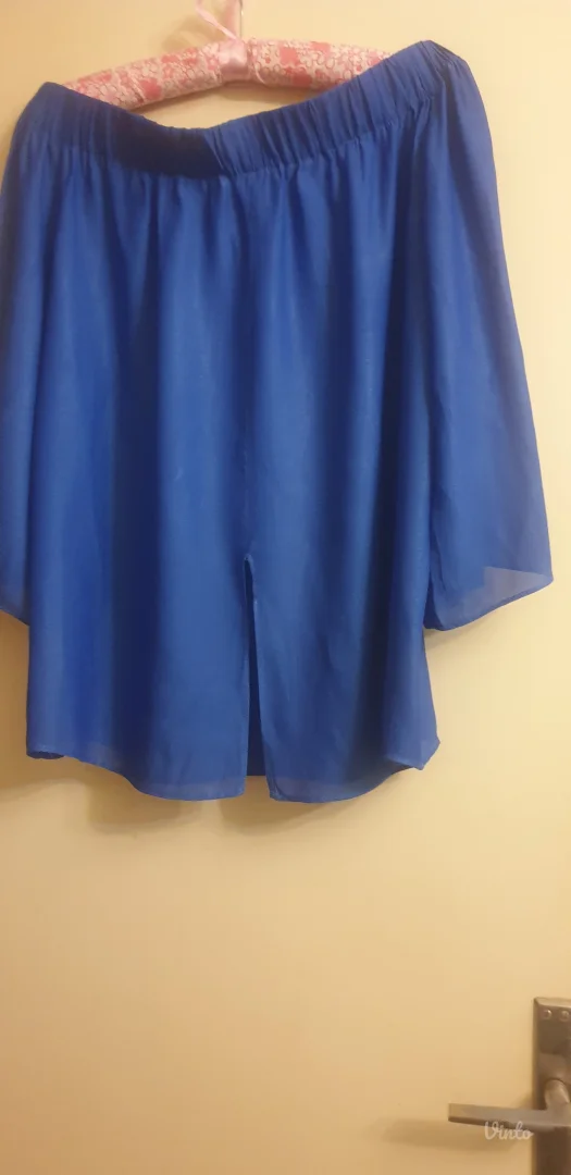 MANGO plava bluzica S