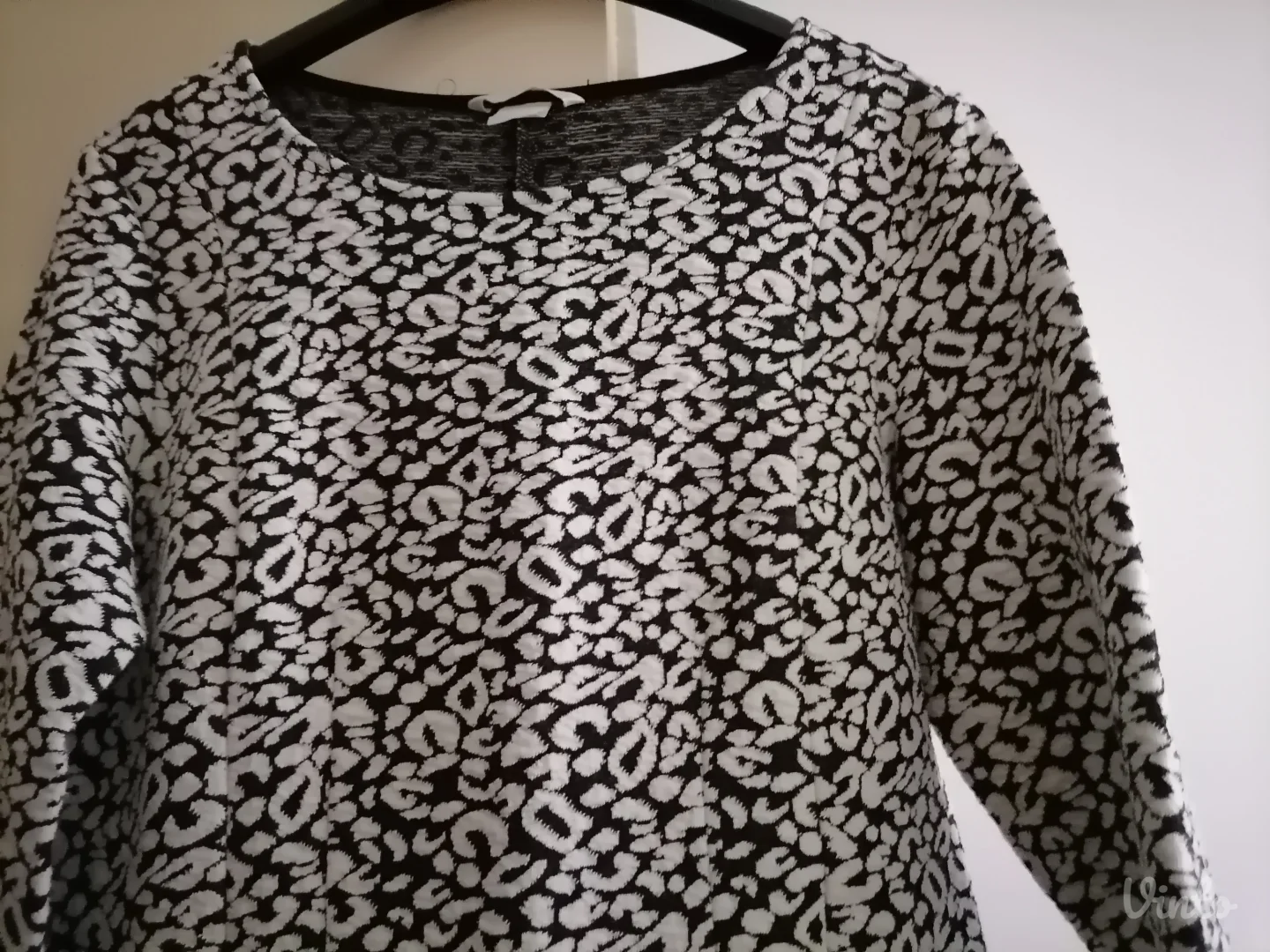 Crno bela haljina H&M M