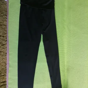 Crne duboke helanke XL