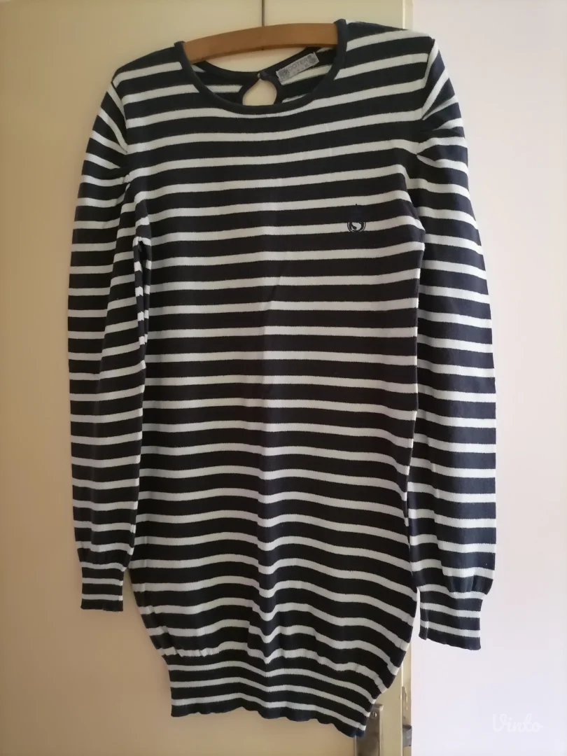 PrugastI duži pamučni džemper  SHOOTER  XL