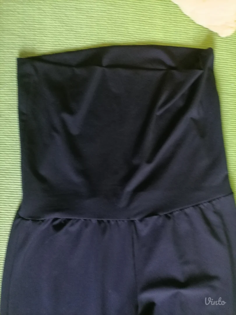 Crne duboke helanke XL