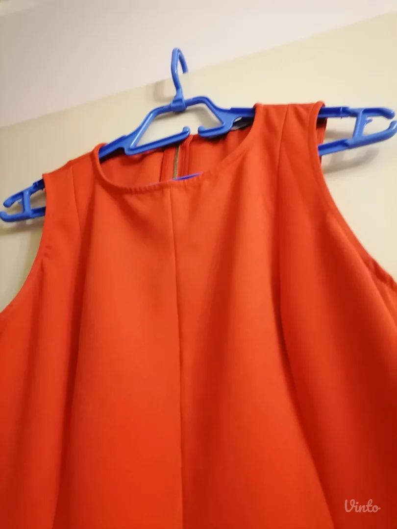 Crvena mini haljina Bershka L