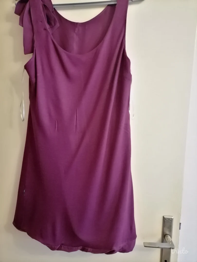 Haljina sa mašnom na ramenu Love 21