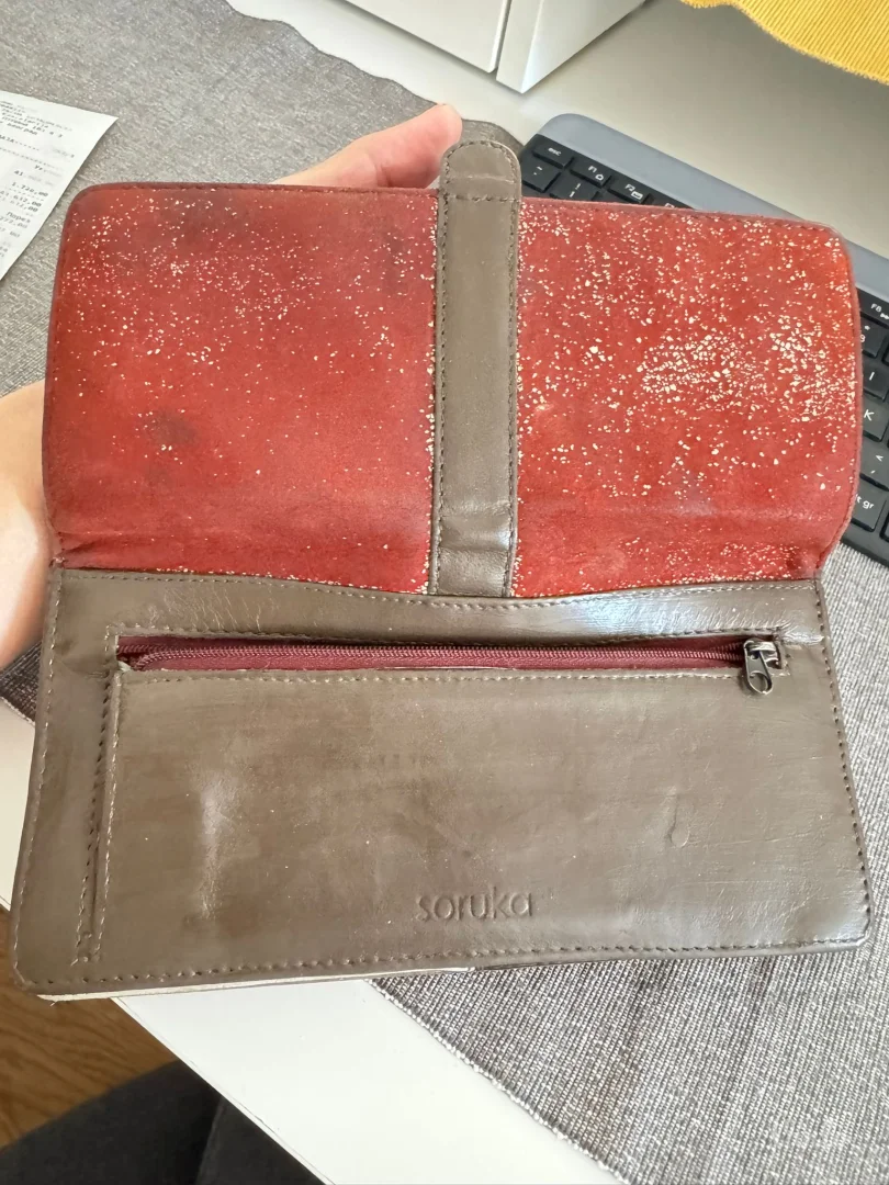 SORUKA kozni zenski novcanik