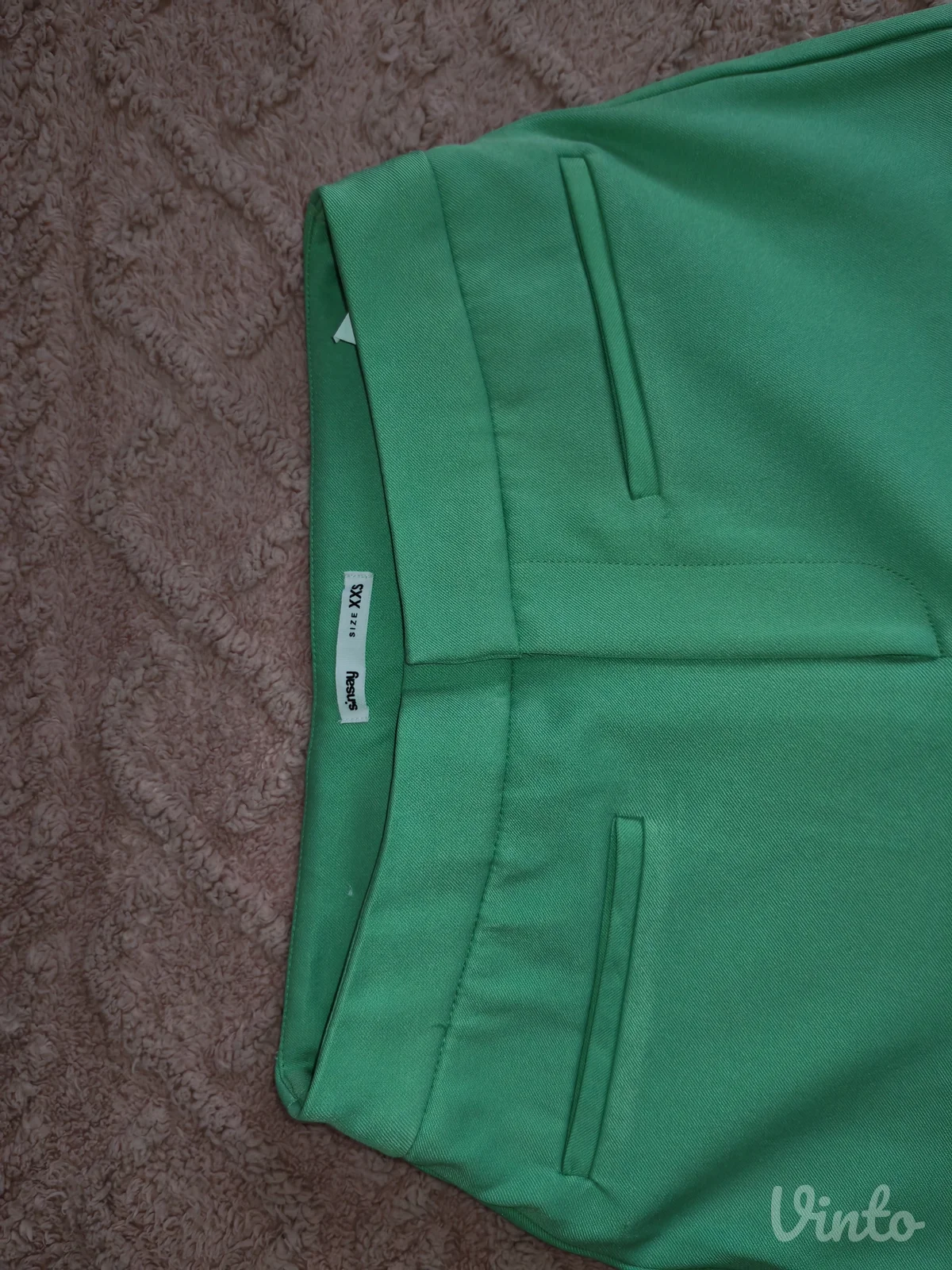 Svečane zelene pantalone