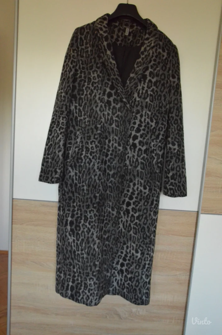 HM sivi leopard kaput