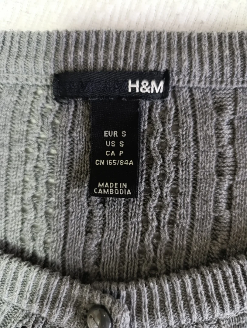 HM - ženska siva bluza