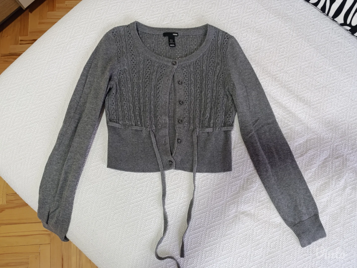 HM - ženska siva bluza