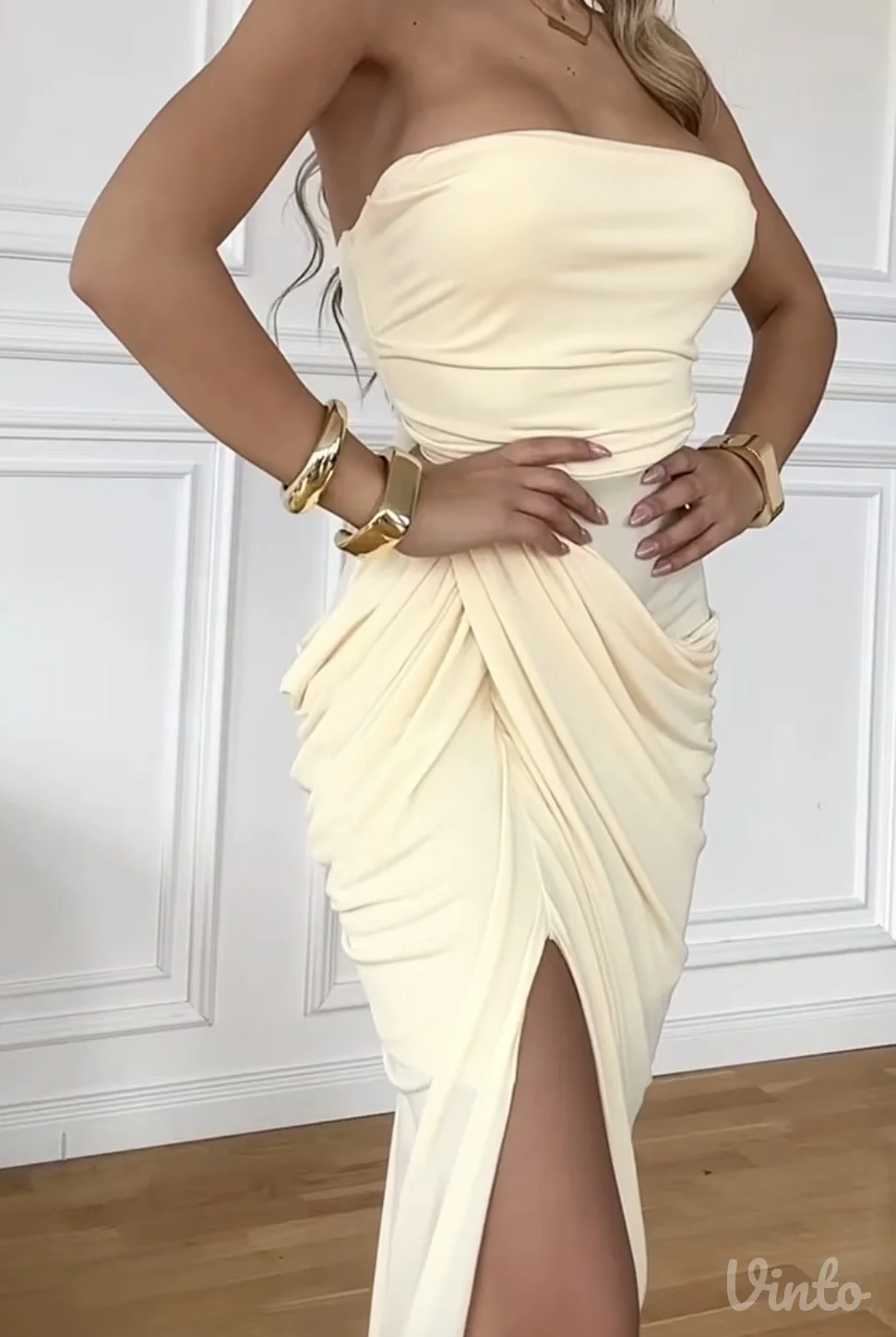 Žuta haljina