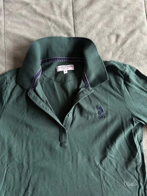 US Polo majica zelena