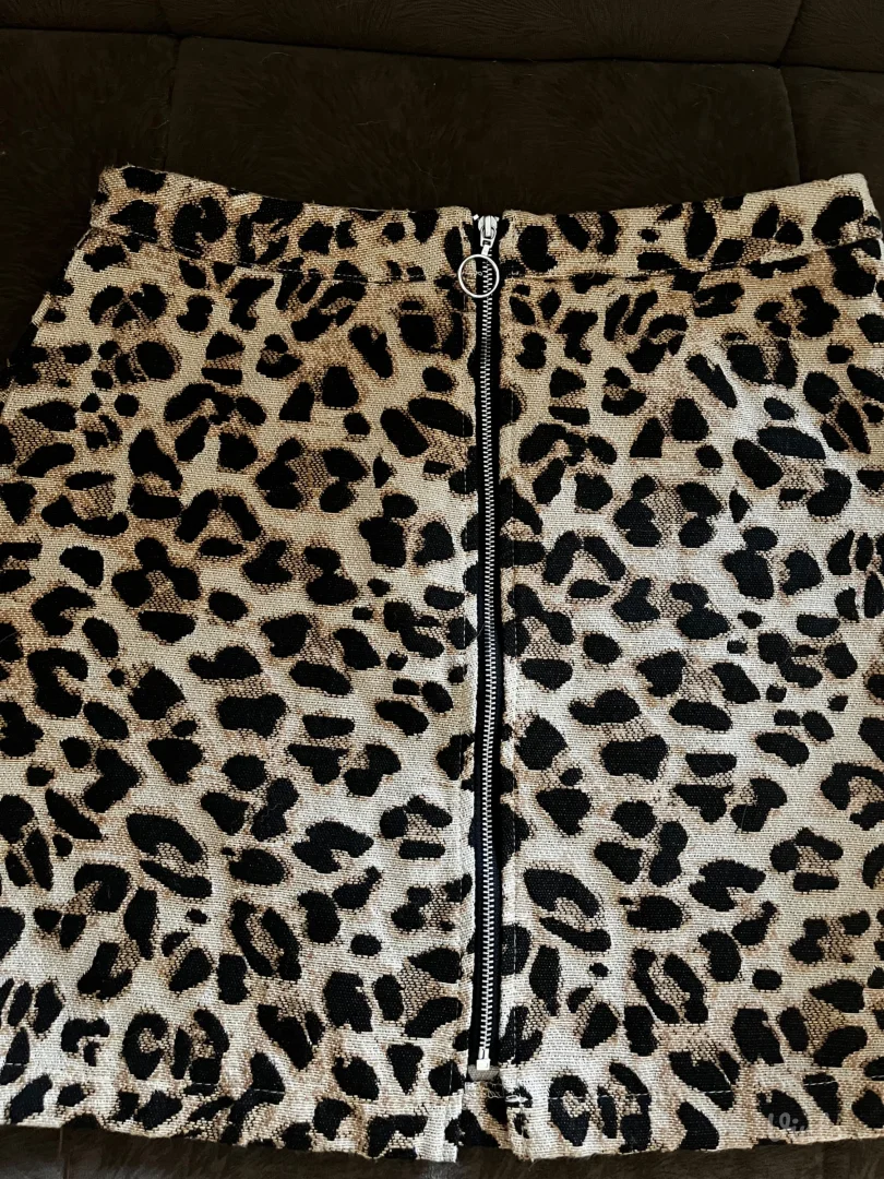Leopard mini suknja 🐆