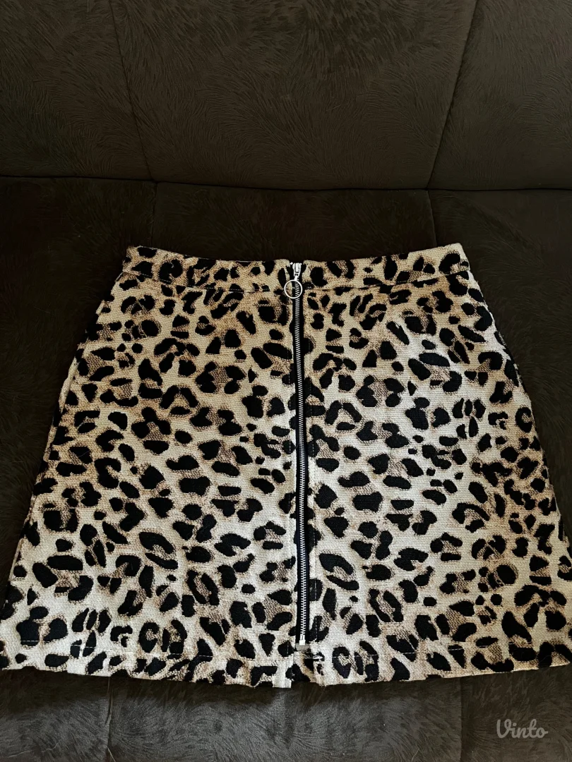 Leopard mini suknja 🐆