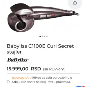 BaByliss Curl Secret C1100E automatski uvijač (figaro)