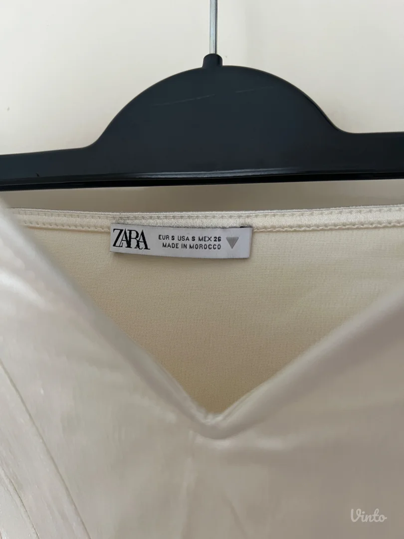 Zara- beli satenski korset