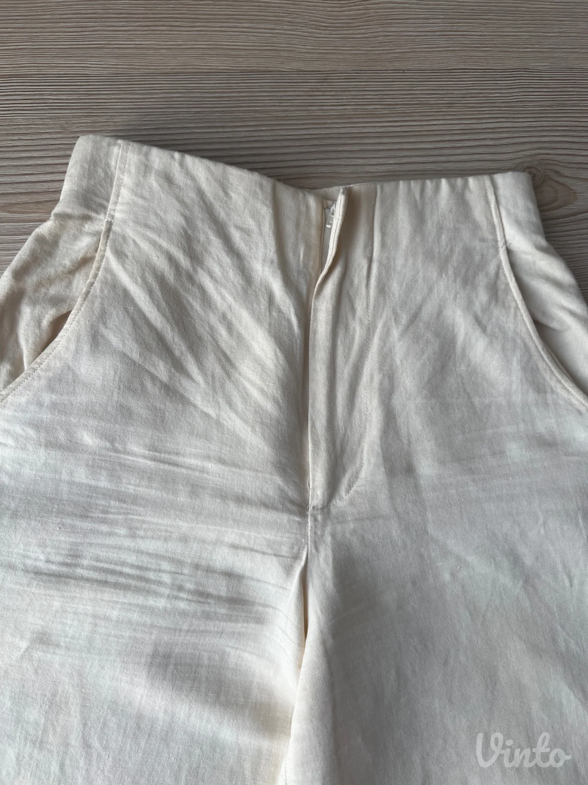 Zara-pantalone od mesavine lana